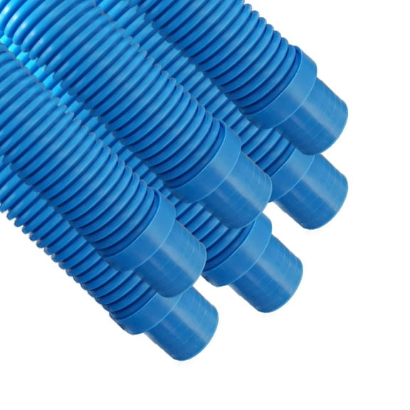 Puri Tech Pool Cleaner Vac Hose Kreepy Krauly Barracuda 1.5 in x 4 ft Blue 6 Pack