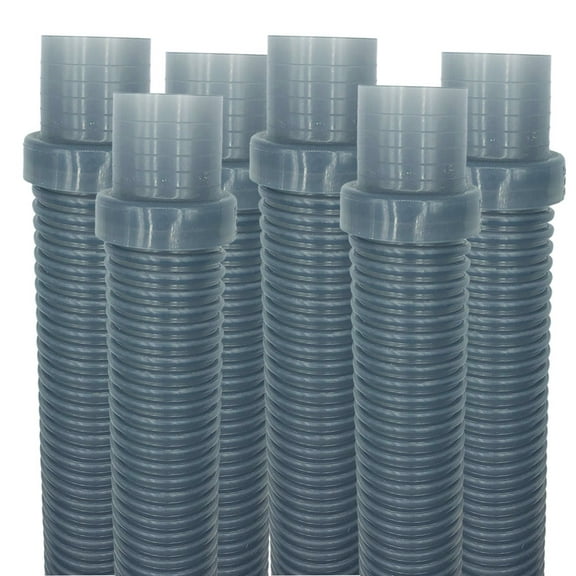 Puri Tech Pool Vac Ultra AquaBug Hose Translucent Blue 4ft 48 Long 6 Pack