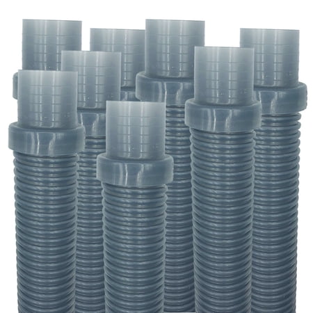 Puri Tech Pool Vac Ultra AquaBug Hose Translucent Blue 4ft 48 Long 8 Pack