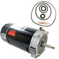 thumbnail image 1 of Puri Tech Replacement Motor Kit for Hayward Max-Flo .75HP SP2800X7 AO Smith UST1072 Motor w/ GO-KIT-1, 1 of 1