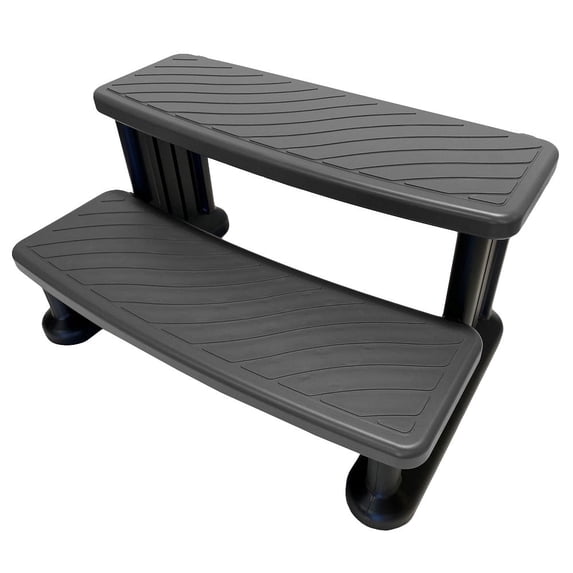 Universal Steps Puri Tech 100 Series Spa & Hot Tub Outdoor Steps, Jacuzzi Stairs with ...