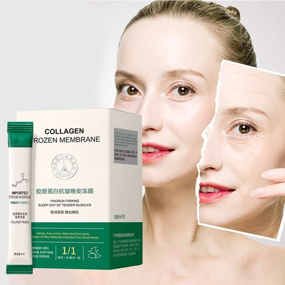 PuriMe Good Night Gel Mask, 30 Sheets, No-Wash Moisturizing & Cleansing Mask for Face & Eyes, 120ml, Reduces Wrinkles & Fine Lines