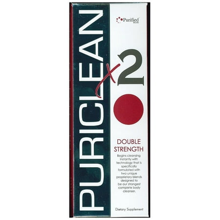 Puriclean X2 Double Strength Instant Body Cleanser Detox Fast - 32 oz