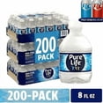 thumbnail image 1 of Purified Bottled Water, 8 fl oz Mini Water Bottles, 200 Pack, 1 of 5