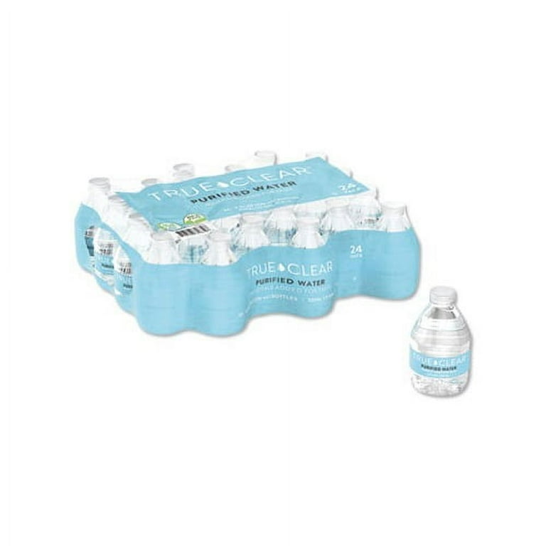 Purified Bottled Water, 8 oz Bottle, 24 Bottles/Carton Purified Bottled Water, 8 oz Bottle, 24 Bottles/Carton
