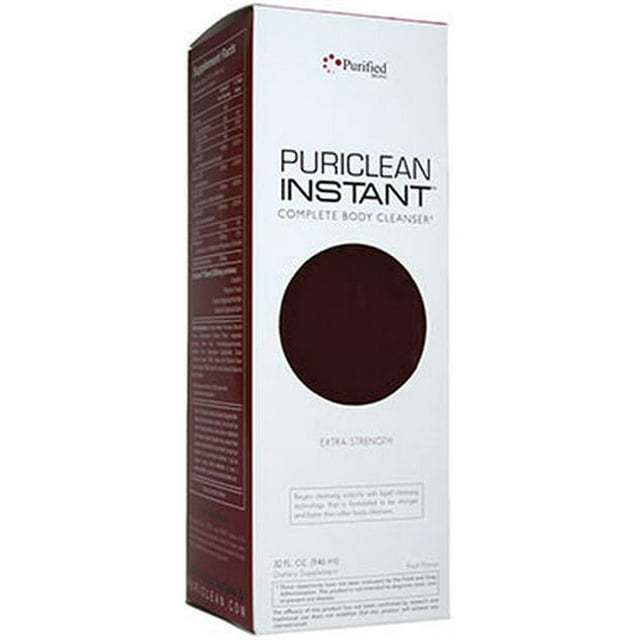 Purified Brand Puriclean Instant Extra Strength Reviews Purified Brand Puriclean Instant Complete Body Cleanser Fruit Flavor