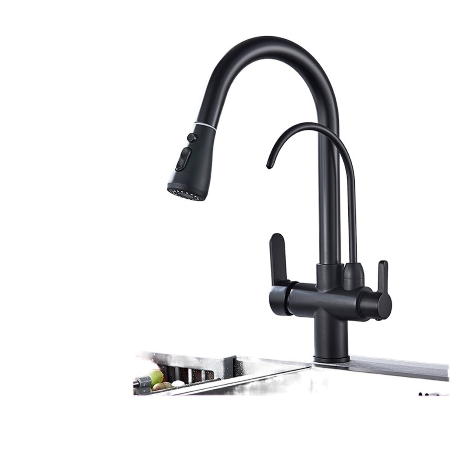 Purified Kitchen Faucet 360 Degree Rotation Purification Deck Mounted ...