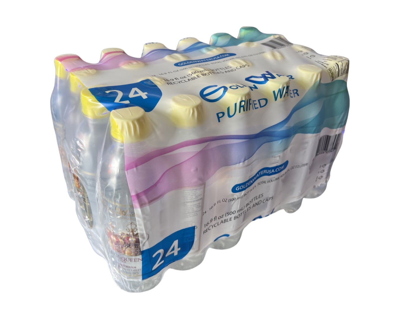 Purified Water (500ml) Golden Water - Pack of 24