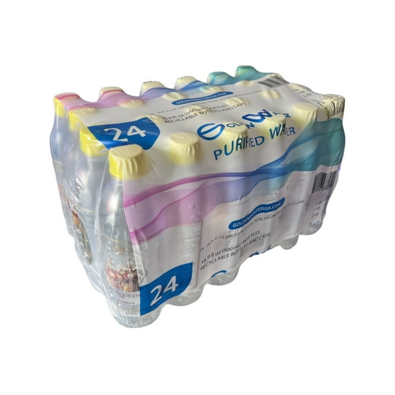Purified Water (500ml) Golden Water - Pack of 24