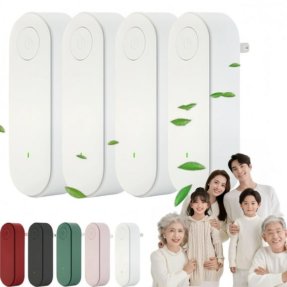 Purifier for Mold, Purifier Plug In with Replacement Filter, Purifiers, Suitable for Bedrooms, Toilets, Closets, Pet Room 2pcs