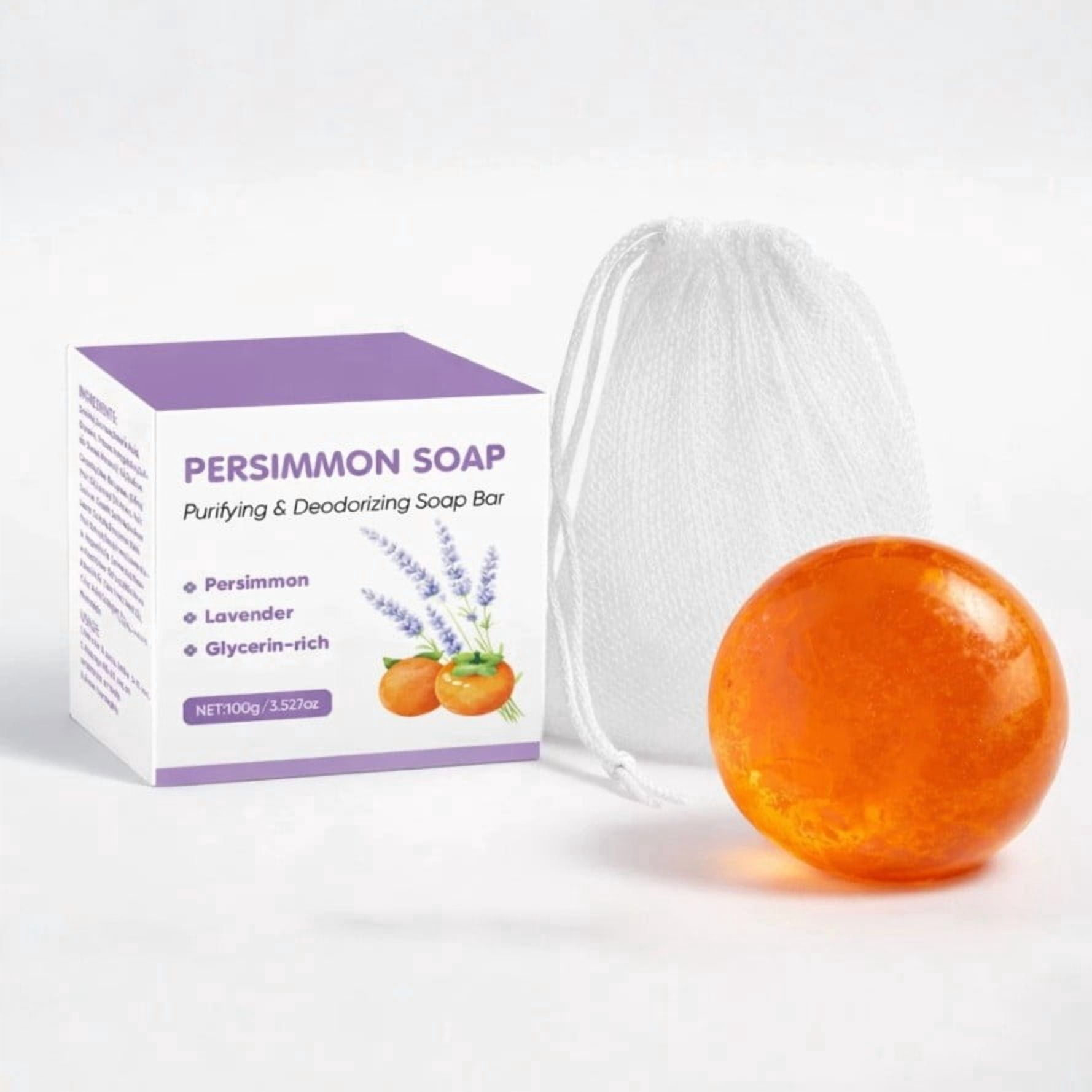 Purifying Deodorizing Soap 100g, Body Cleansing Bar for Odor Control ...