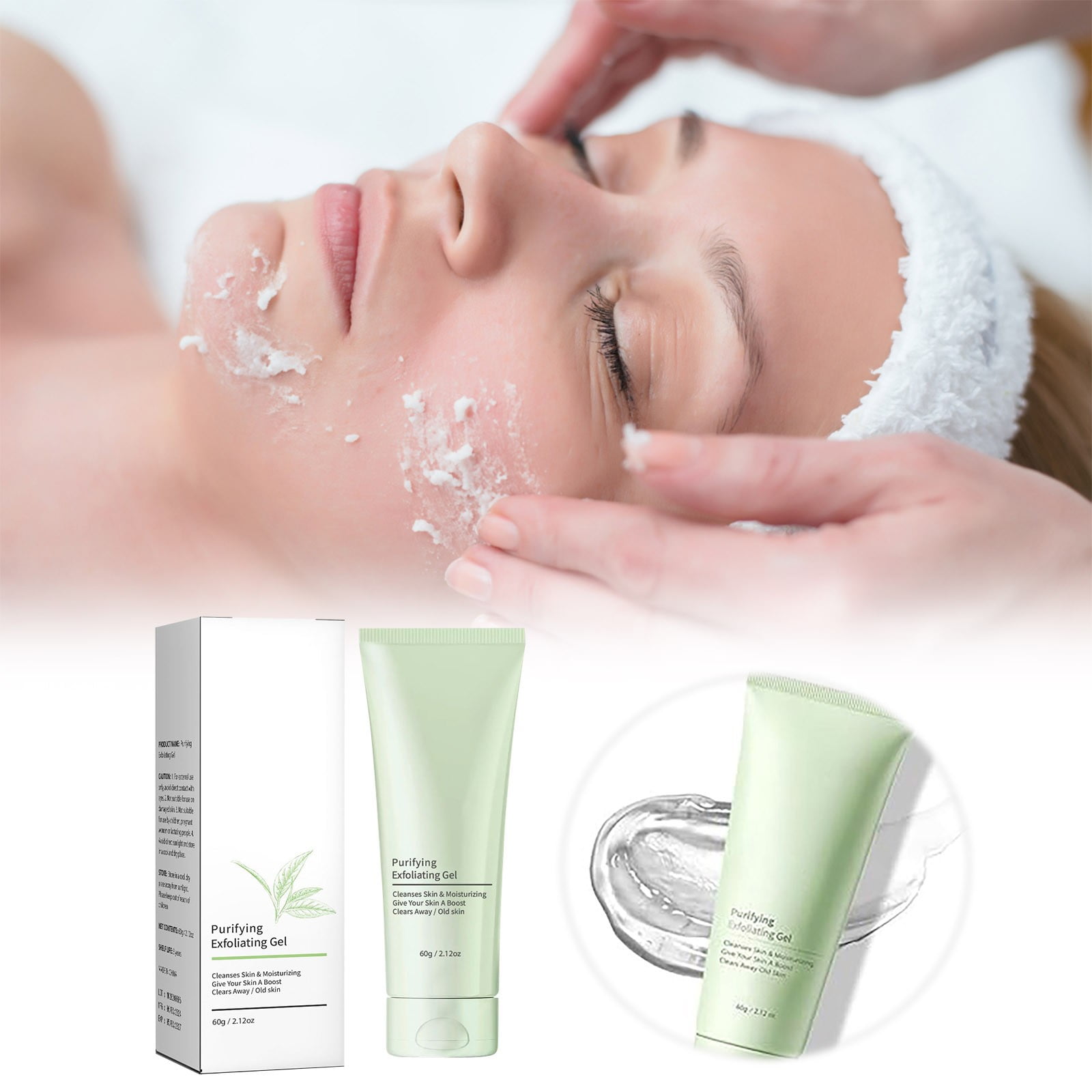 Purifying Exfoliating Gel Exfoliating Bio Complete Face Skin Care Pack