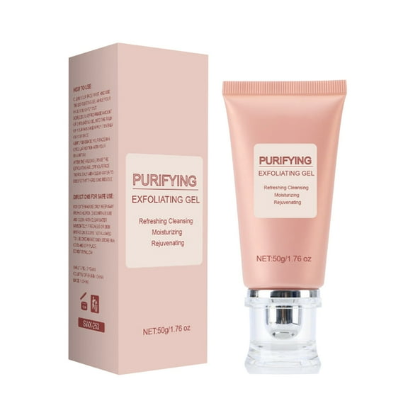 Purifying Exfoliating Gel - Gentle Exfoliate Face Wash, Exfoliating Gel for Face and Body, Exfoliating Face Scrub, Body and Facial Exfoliating Scrub for Face and All Skin