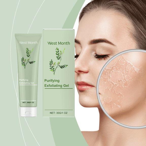 Purifying Exfoliating Gel, Improves Dullness and Dryness, Deep Cleanses Pores, Brightens and Firms