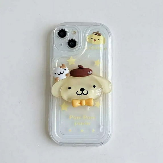 Purin Cinnamoroll Dog Melody Rabbit Phone Case For iPhone 12 15 11 14 Pro Max 13 Mini Xs Xr X 7 6 8 15 Plus 6s Cover
