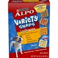 thumbnail image 1 of Purina ALPO Variety Snaps Beef & Peanut Butter Crunchy Treats for Dogs, 32 oz Box, 1 of 8