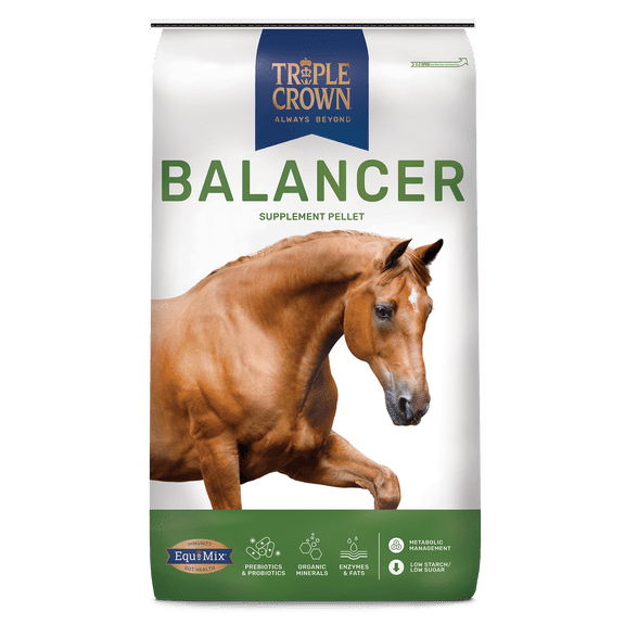 Triple Crown Balancer, Horse Supplement, Horse Vitamins & Minerals, Weight Supplement, 50 lbs
