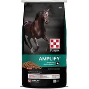 Purina, Amplify Equine, High-Fat Horse Supplement for Maintenance, Breeding, Performance Horses, 50 lbs