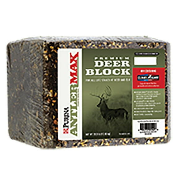 Purina Animal Nutrition Antlermax 33 lbs Premium Deer Block