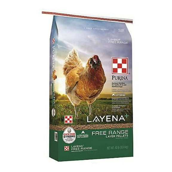 Purina Animal Nutrition (C)Layena+ Free Range Feed 10LB(4)