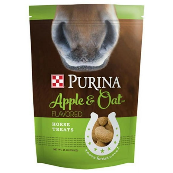 Purina Apple & Oats Horse Treats, 3.5 lb