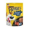 thumbnail image 1 of Purina Beggin' Strips Dog Treats with Real Bacon & Beef Flavors Tender Chews, 6 oz Pouch, 1 of 10