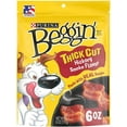 thumbnail image 1 of Purina Beggin' Strips Thick Cut Hickory Smoke Flavor [Dog, Treats Packaged] 6 oz, 1 of 1