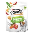 thumbnail image 1 of Purina Beneful Baked Delights Snackers Peanut Butter Flavor Soft Baked Treats for Dogs, 36 oz Pouch, 1 of 11