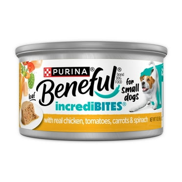 Purina Beneful Small Breed Wet Dog Food, IncrediBites Loaf With Real Chicken Recipe