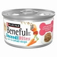 thumbnail image 1 of Purina Beneful IncrediBites Small Dog Wet Food Real Salmon Rice, 3 oz, 1 of 5