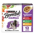 thumbnail image 1 of Purina Beneful Medleys Wet Dog Food Variety Pack with Tuscan, Romana, and Mediterranean Style Dog Food in Dog Gravy, 12 Pack, 1 of 14