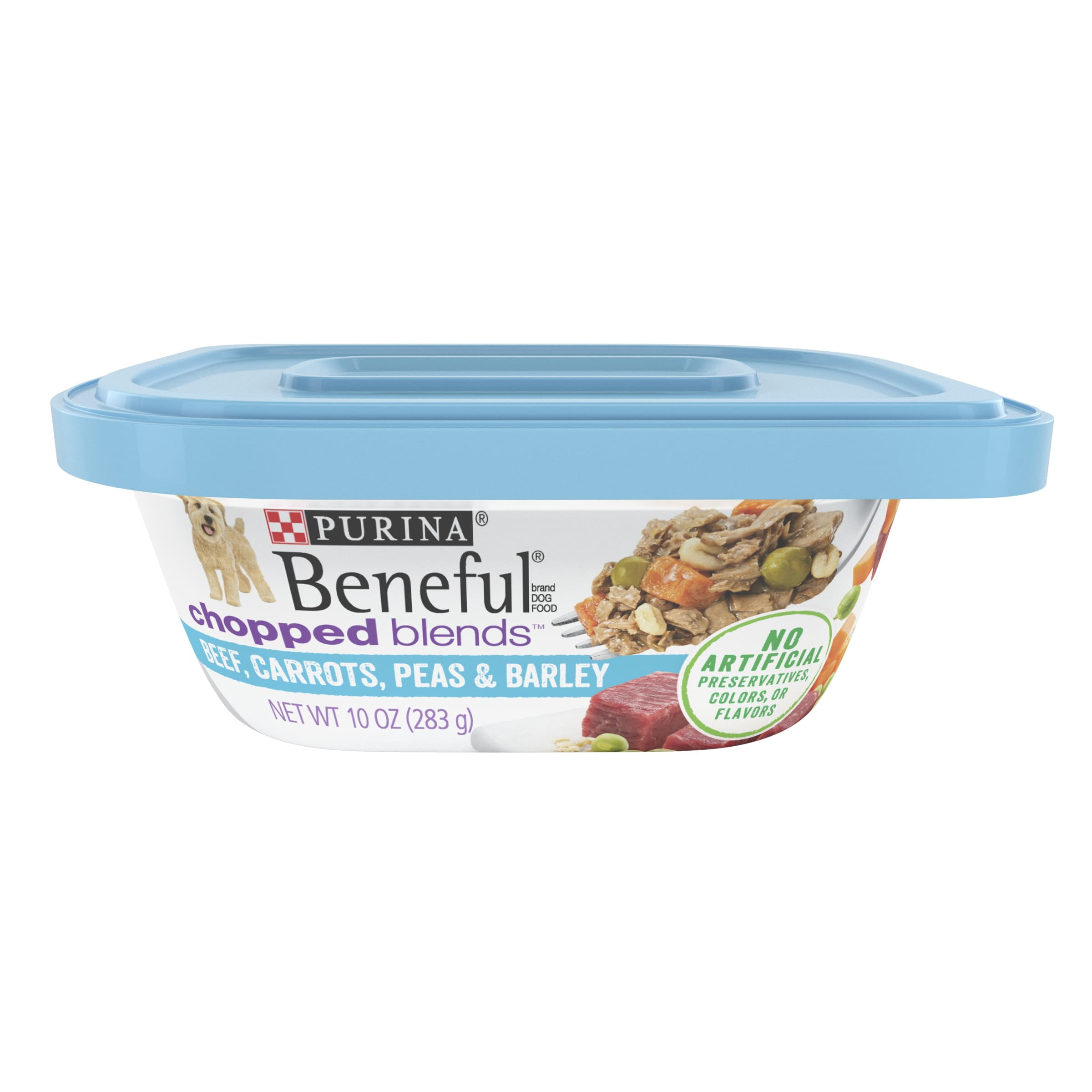 Purina Beneful Wet Dog Food for Adult Dogs, High Protein Gravy Chopped