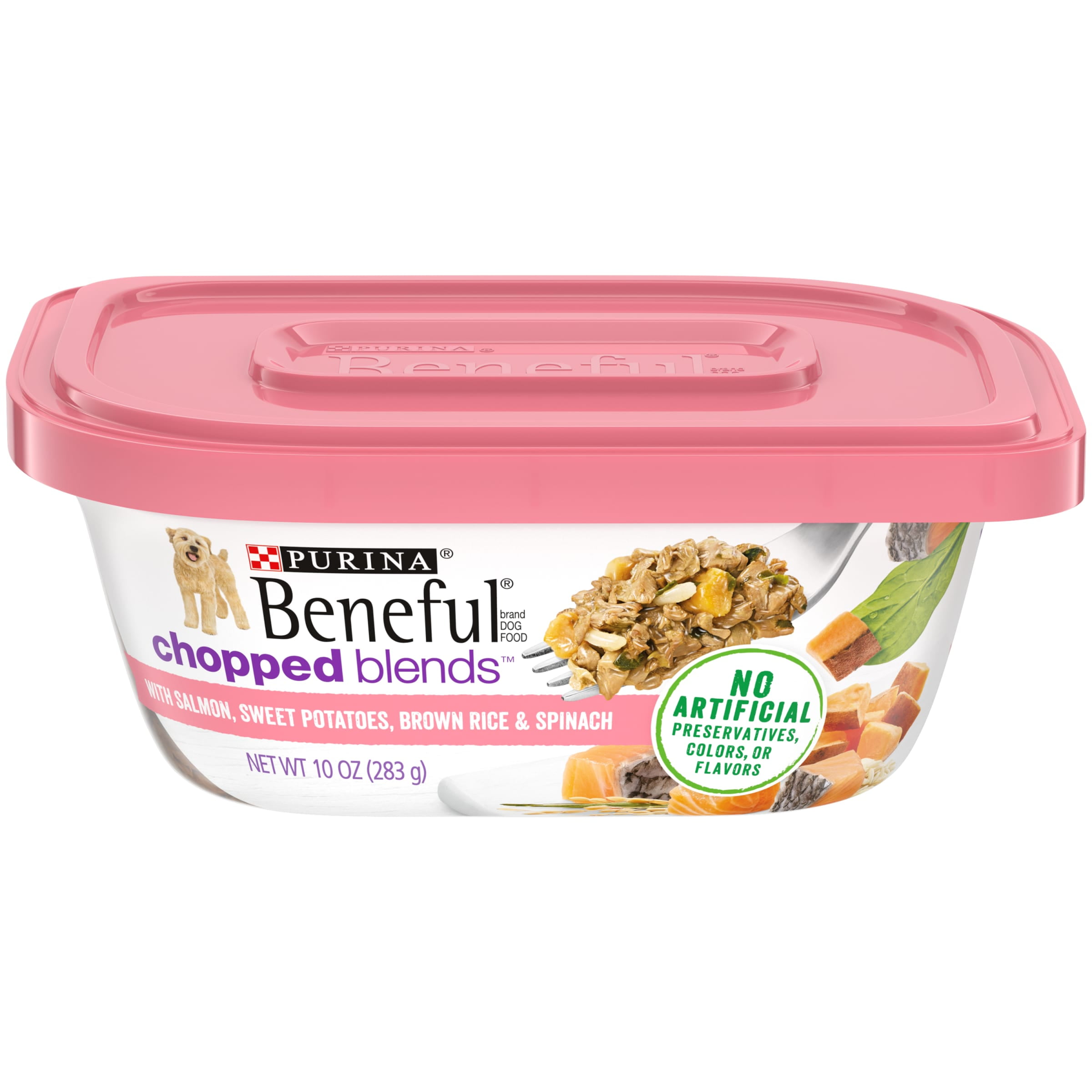 Purina Beneful Wet Dog Food for Adult Dogs, High Protein Gravy Chopped