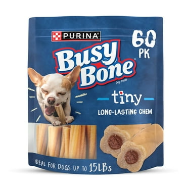 Purina Busy Bone Adult Toy Breed Dog Chew Bone Treats, Tiny