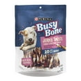 thumbnail image 1 of Purina Busy Bone Jerky Twists Grain Free Small/Med Breed Beefhide and Chicken Dog Jerky Treats, 1 of 11