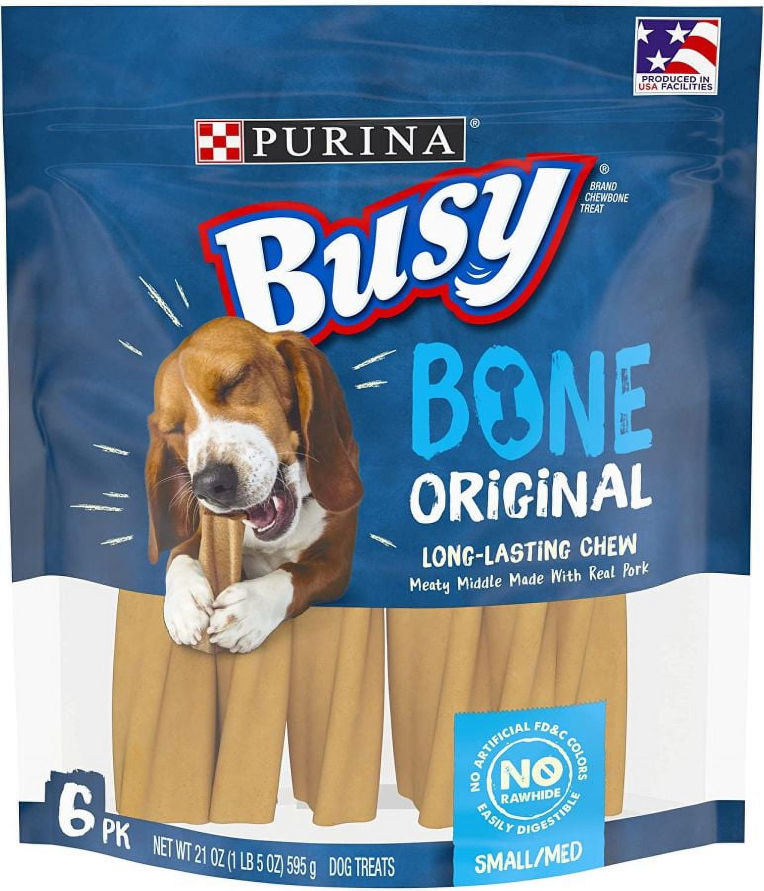 Purina Busy Bone Real Meat Dog Treats Original [Dog, Treats Packaged] 21 oz