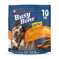 thumbnail image 1 of Purina Busy with Beggin’ Twist’d Cheddar and Hickory Smoked Flavors Adult Dog Treat, 1 of 13
