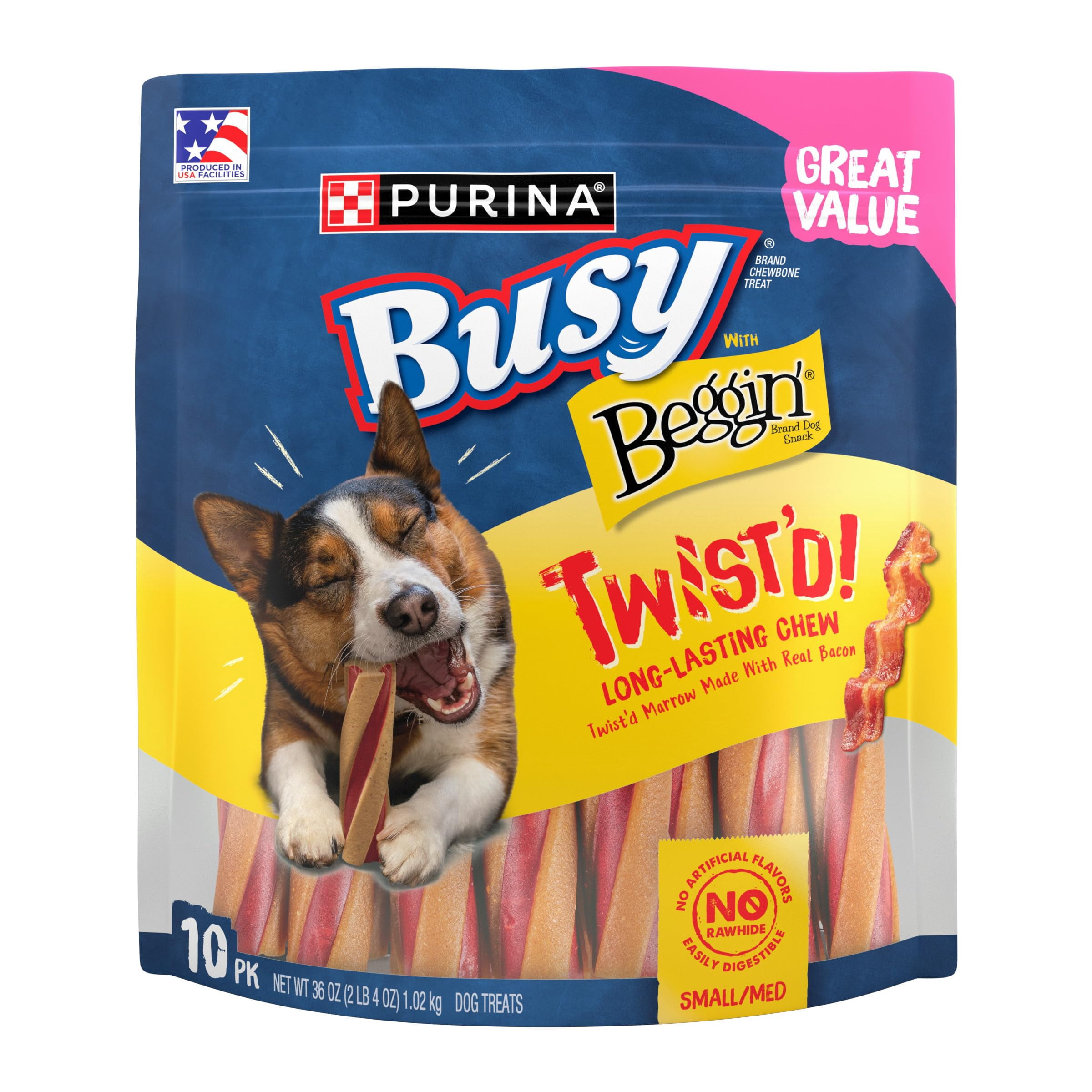 Purina Busy With Beggin' MZF22 Made in USA Facilities Small/Medium ...