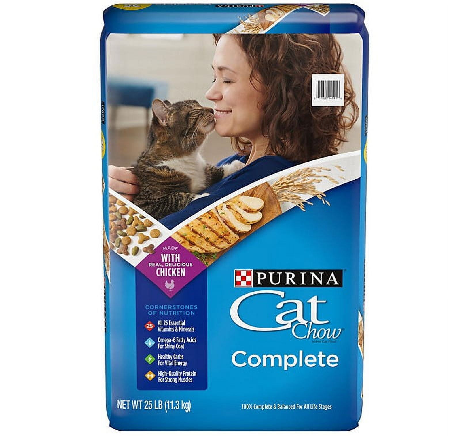 Purina Cat Chow Complete Dry Cat Food (25 lbs.)
