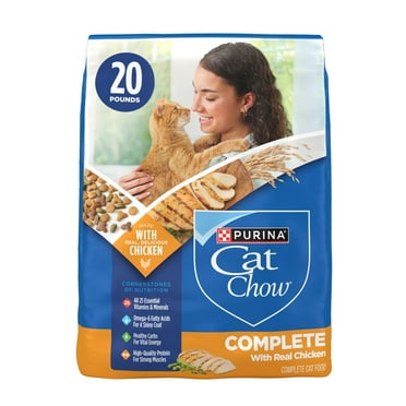 Purina Cat Chow Complete High Protein Dry Cat Food With Real Chicken