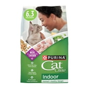 Purina Cat Chow Dry Cat Food, Healthy Weight & Hairball Indoor Whole Grain Chicken, 20 lb Bag