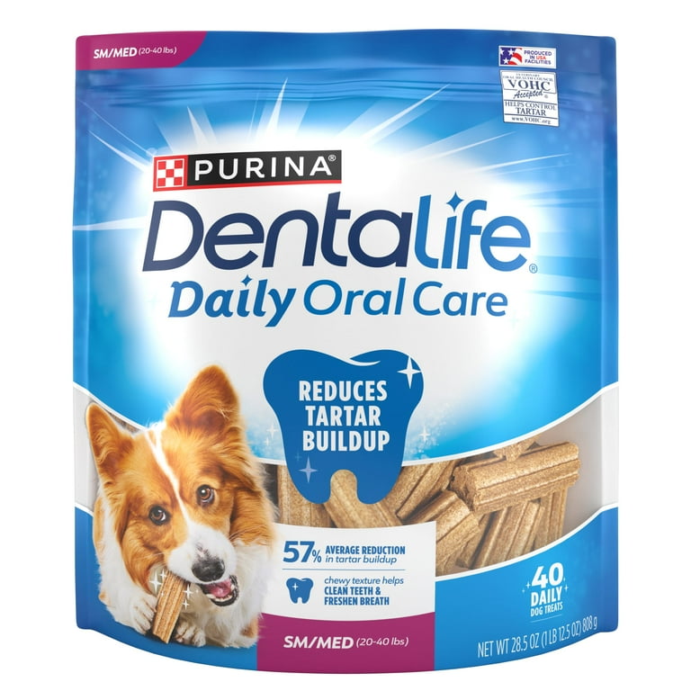 Purina Dentalife Daily Oral Care Adult Small & Medium Breed Chicken Flavor Dog Treats Purina Dentalife Daily Oral Care Adult Small & Medium Breed Chicken Flavor Dog Treats