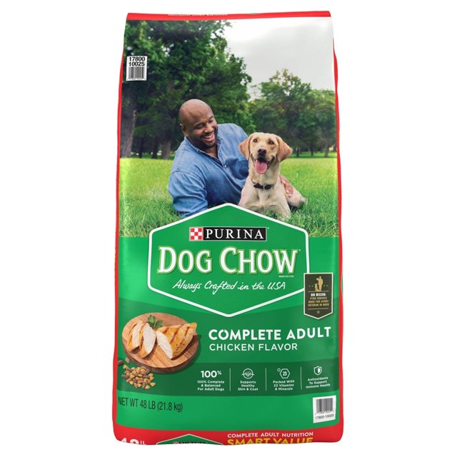 Purina Dog Chow Complete Adult Dry Dog Food, High Protein, Chicken