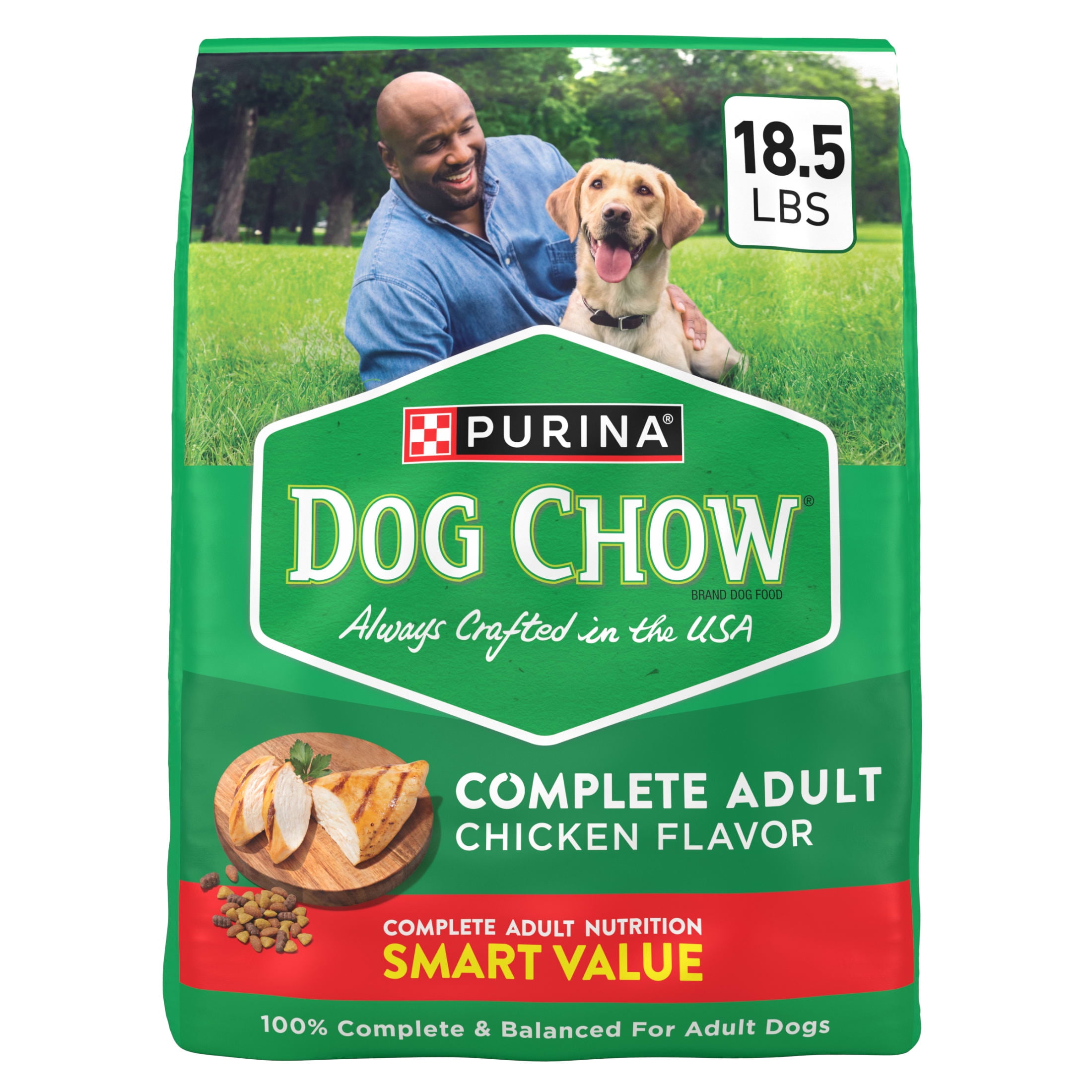 Purina Dog Chow Complete Adult Chicken Flavor Dry Dog Food 18.5 lb