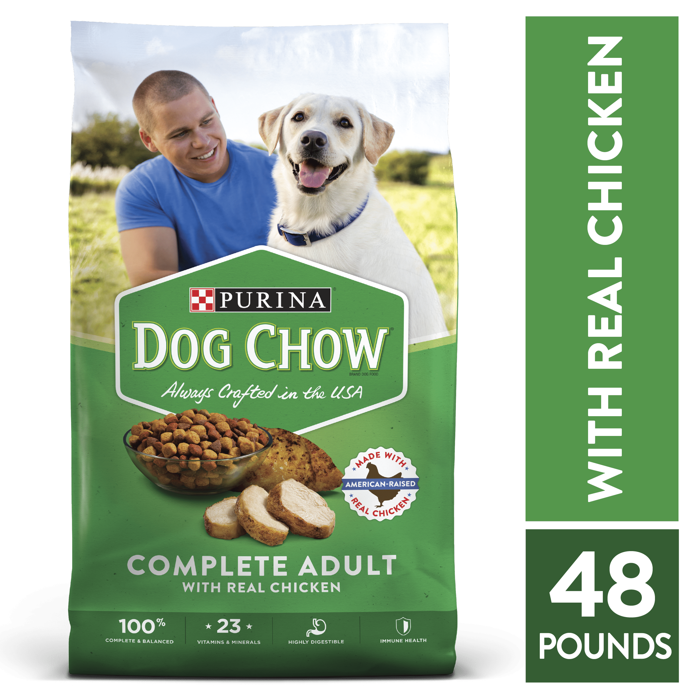 Purina dog chow adult lamb online