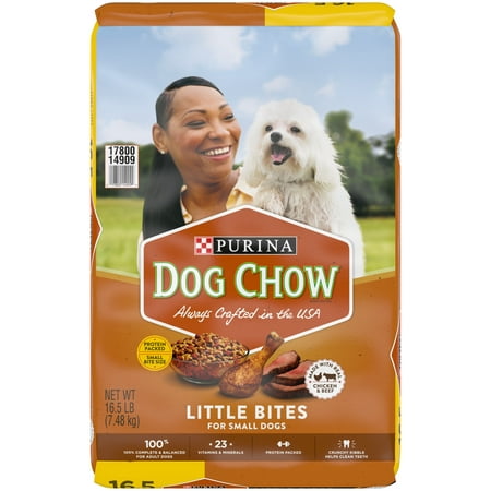 Purina Dog Chow Real Chicken & Beef Gravy Dry Dog Food, 16.5 lb Bag