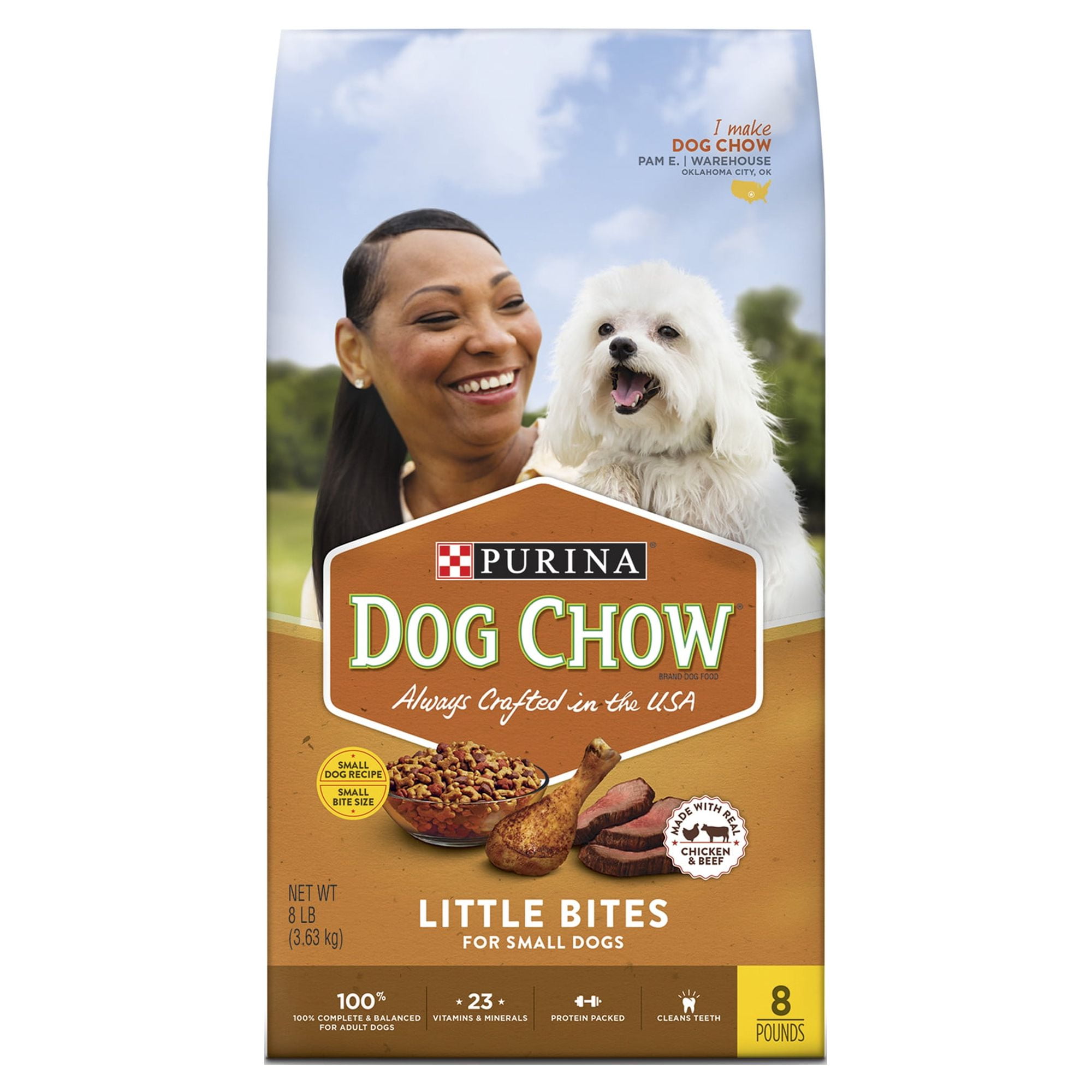 Purina dog chow store little bites walmart