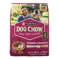 thumbnail image 1 of Purina Dog Chow Tender and Crunchy with Real Lamb and Turkey Flavor Adult Dry Dog Food, 30 lb Bag, 1 of 11