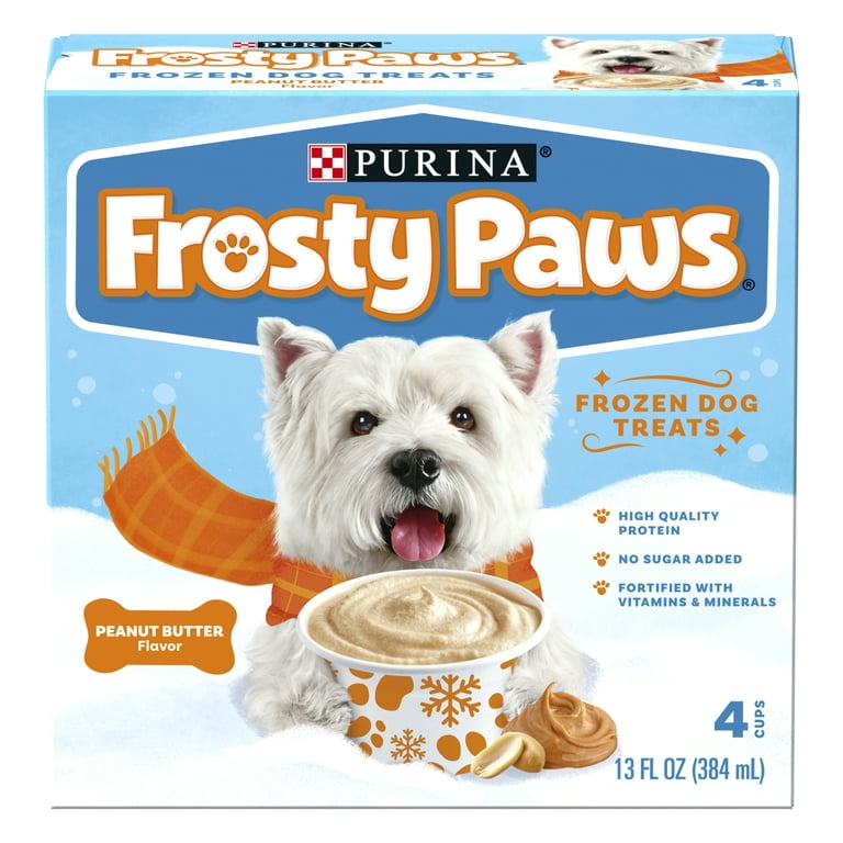 Healthy 4 Ingredient Frozen Dog Treats 