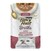 Purina Fancy Feast Broths Kitten Food, Wet Cat Food, Accents of Lobster, 1.4 oz Pouch